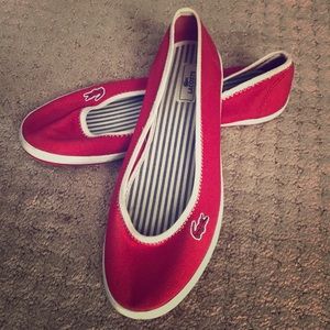 Lacoste slip-on shoes
